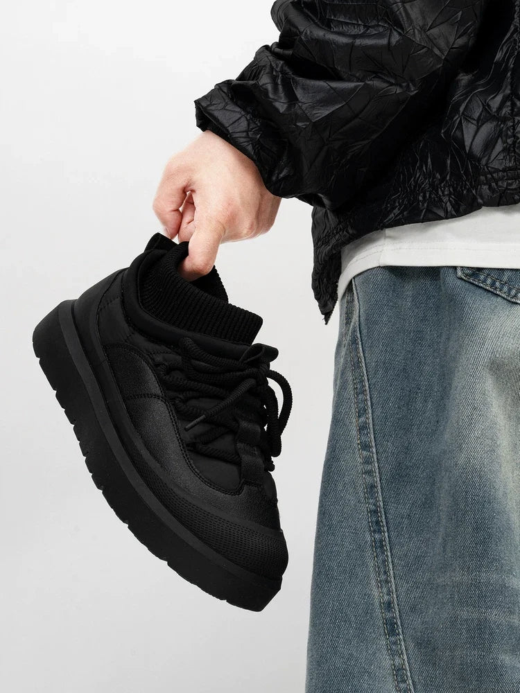 Nightforge Knit Collar Sneakers