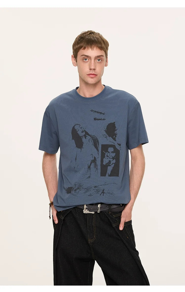 UPF 50+ Graphic Print T-Shirts