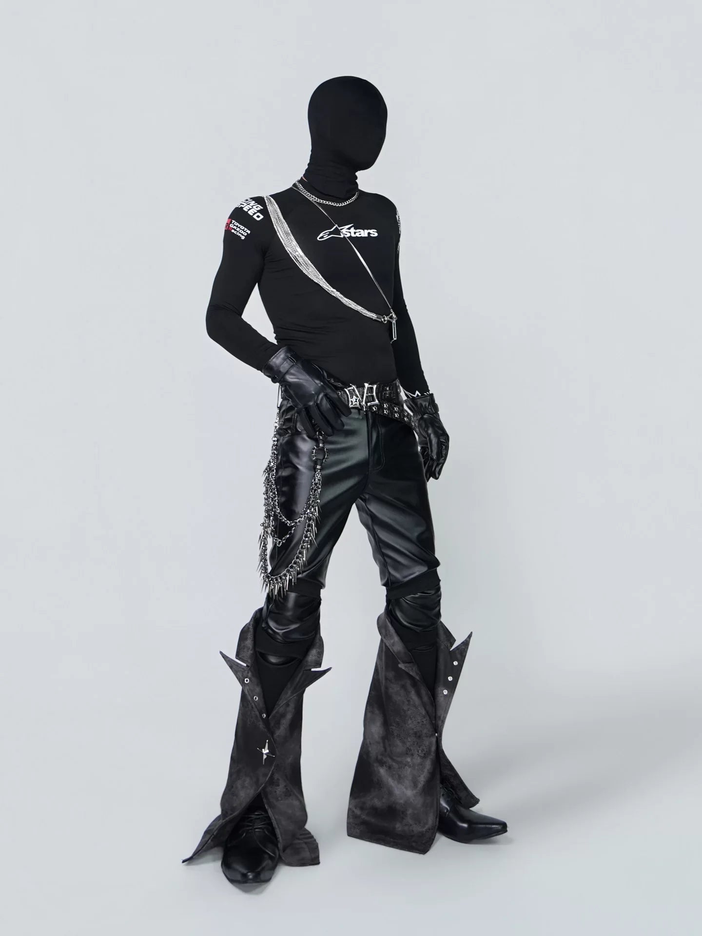 Astroline Black Apex Racing Baselayer Tee