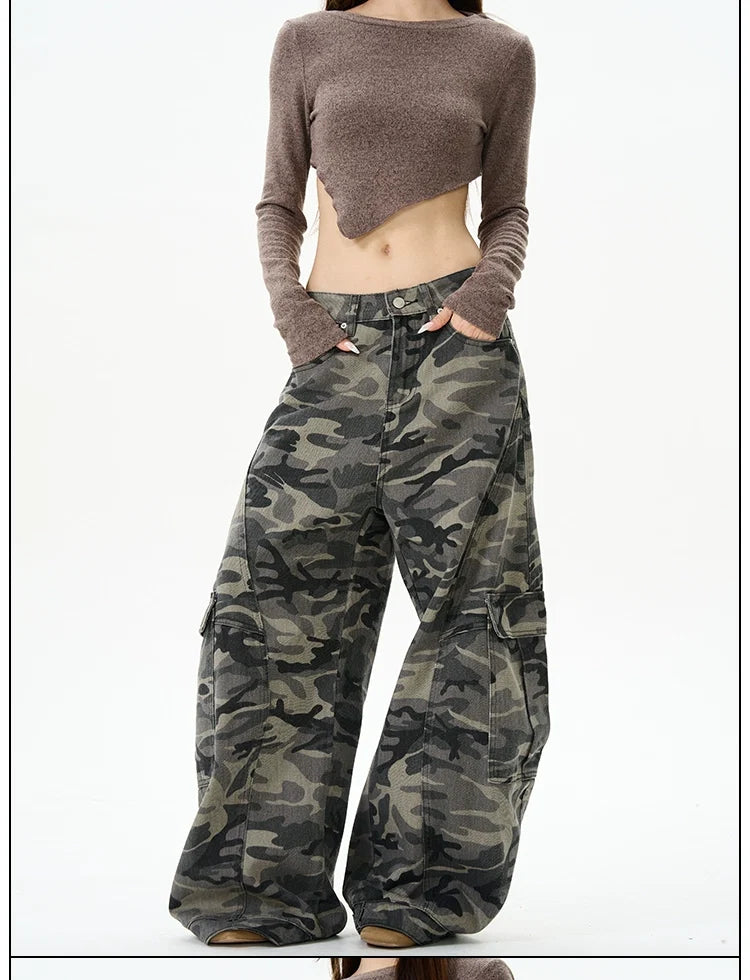 Classic Baggy Camo Cargo Pants