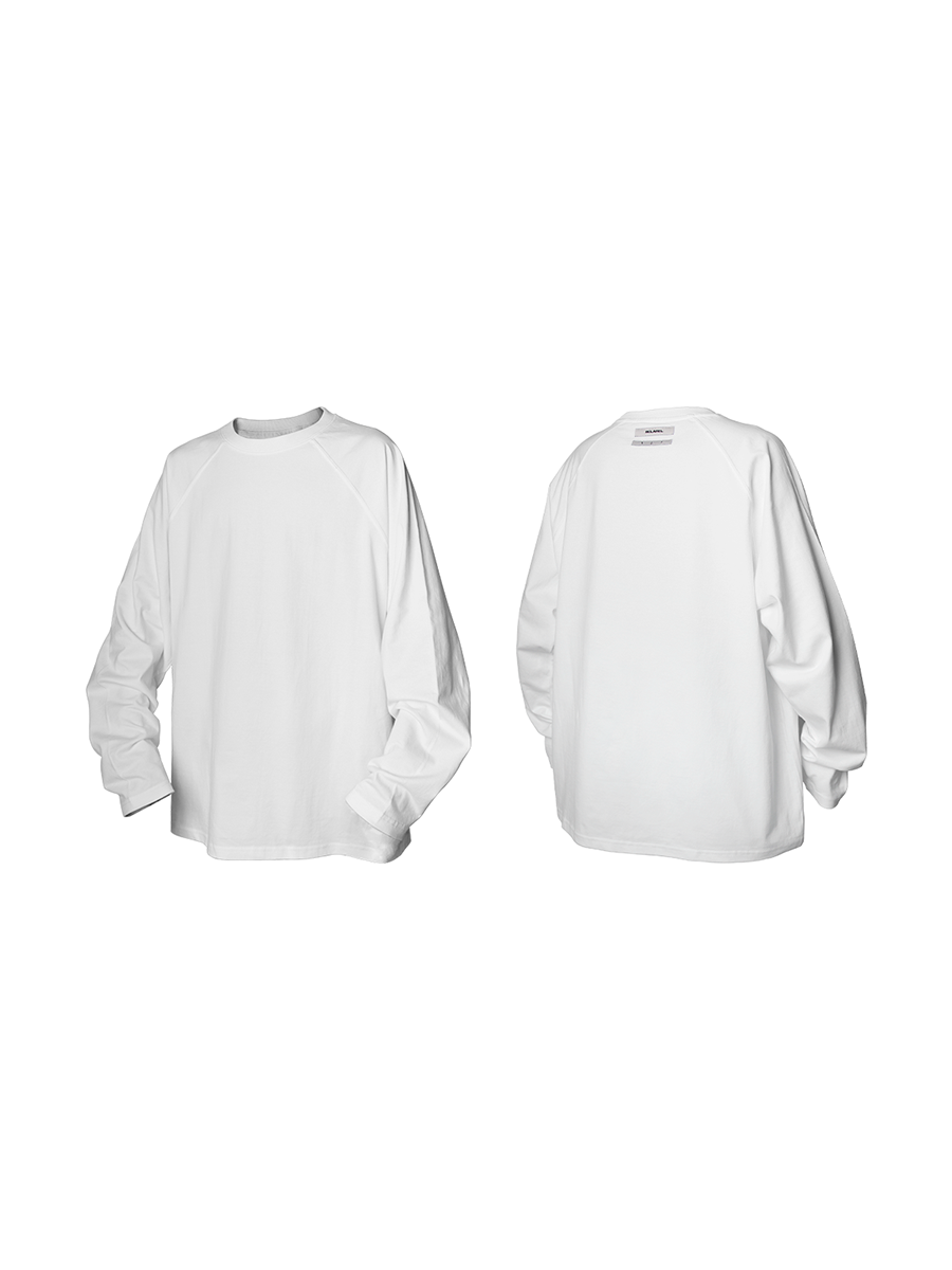Minimalist Raglan Long Sleeve T Shirt