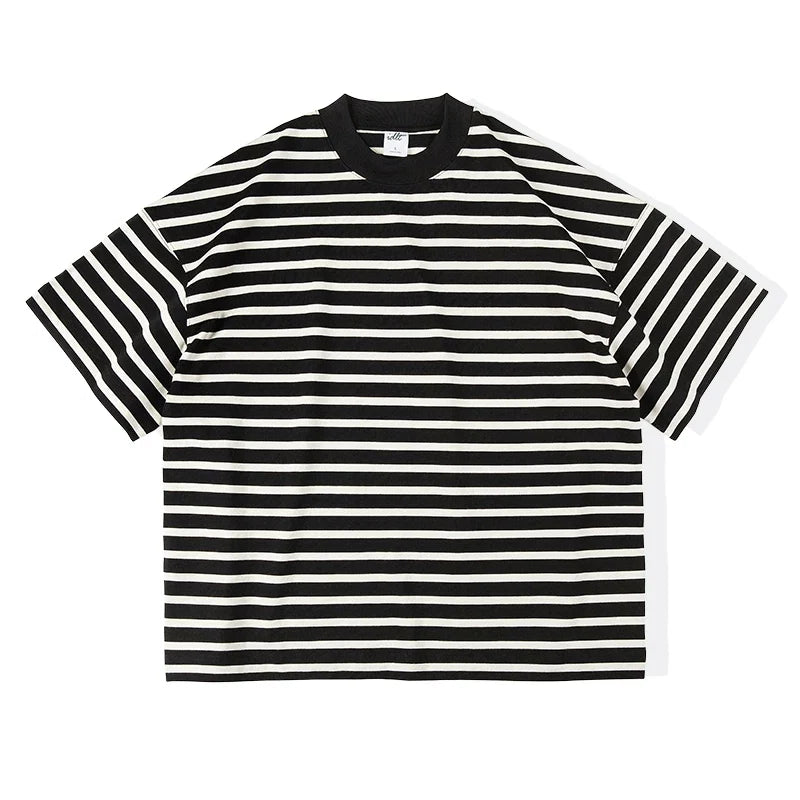 Monoline Striped Box Tee