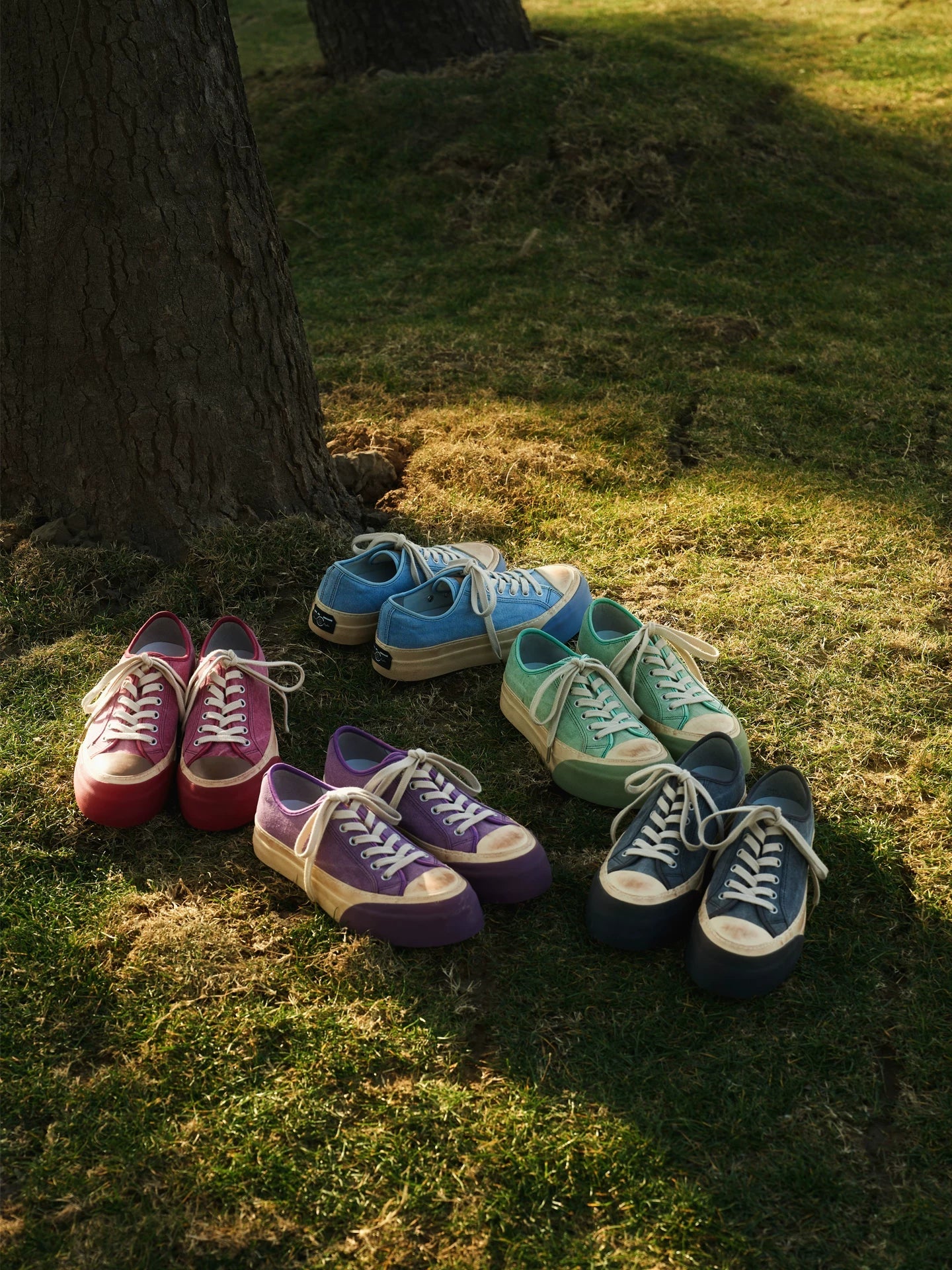 Retro Canvas Platform Sneakers - Skipkicks
