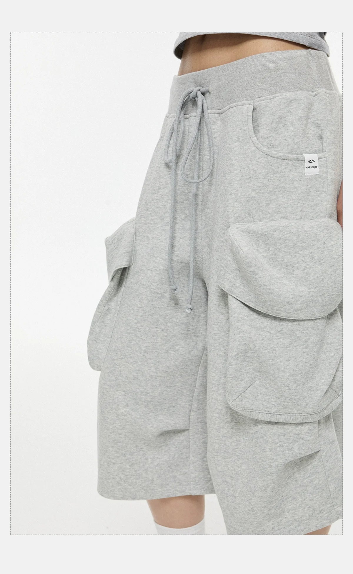 Loose Fit Drawstring Cargo Bermuda Length Shorts for Ultimate Comfort