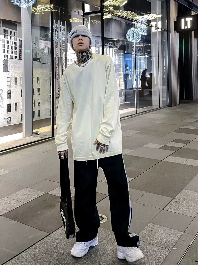 Essential Oversized Long‑Sleeve Tee
