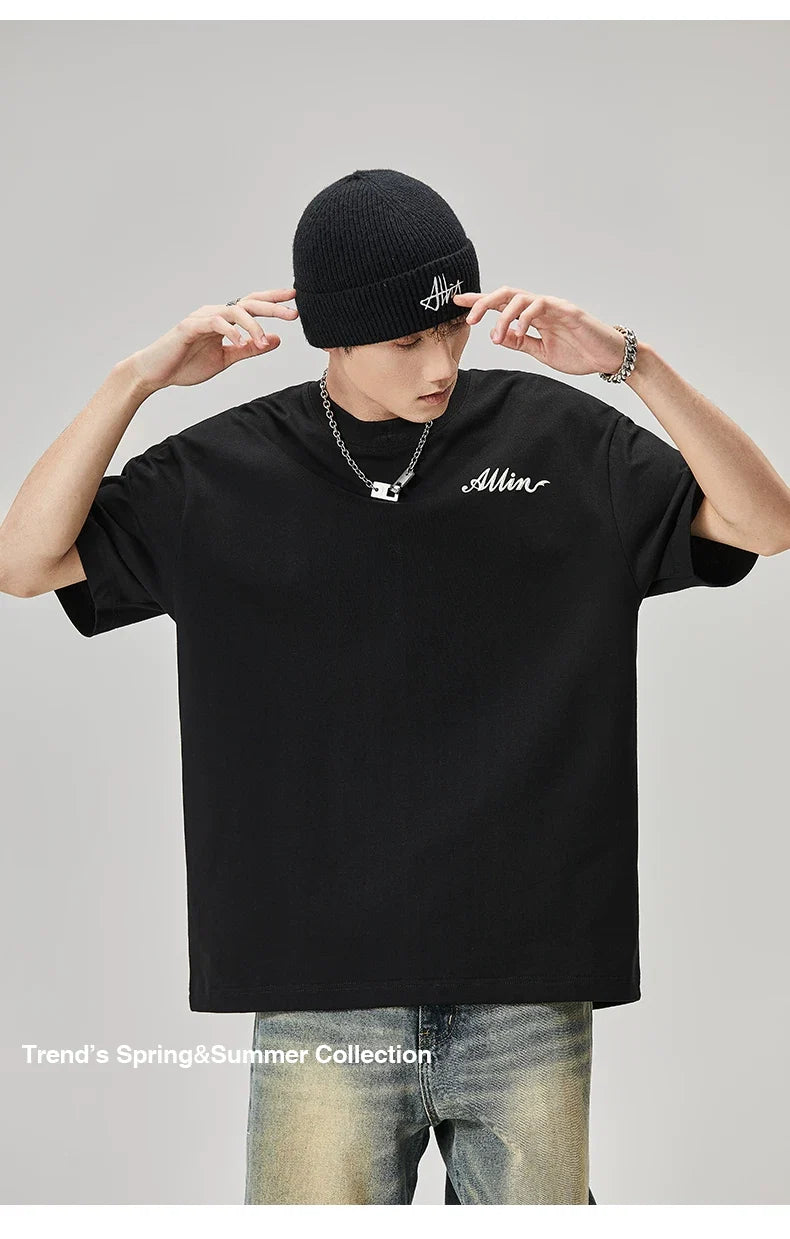 Heritage Script Graphic Oversized Tee