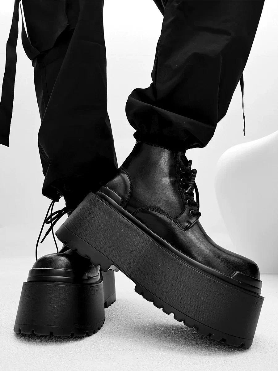 Midnight Monolith Tower Boots - Skipkicks