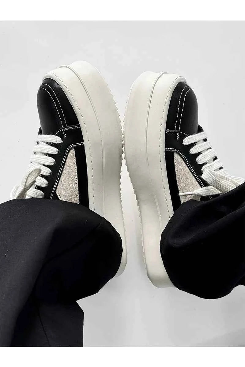 Chunky Elevated Sole Platform Sneakers