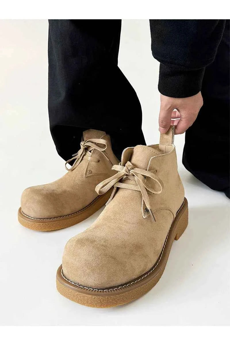 Chunky Suede Desert Boots
