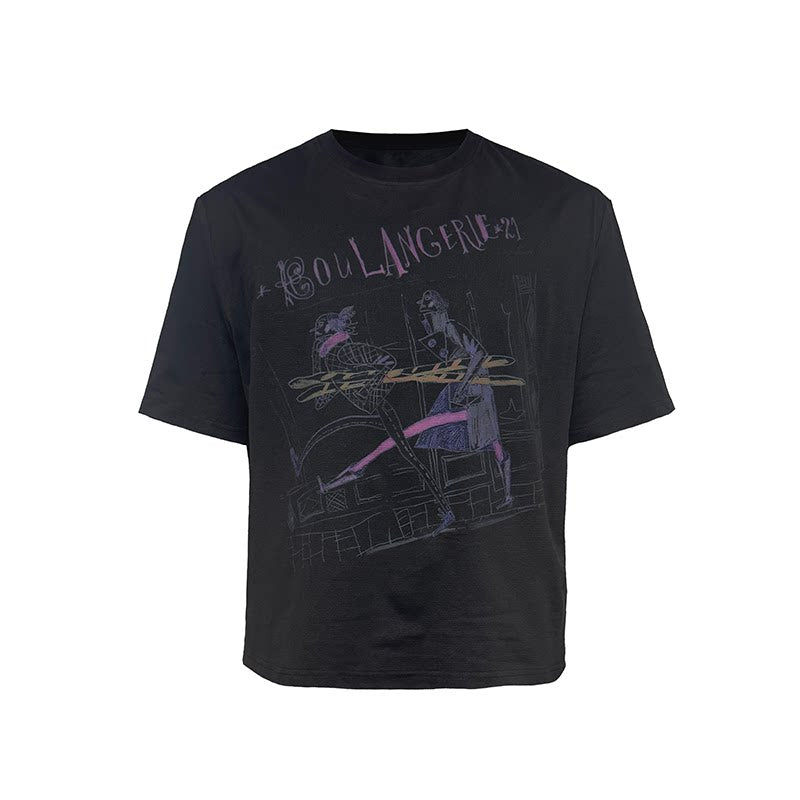 Abstract Ballet Sketch Graphic Tee