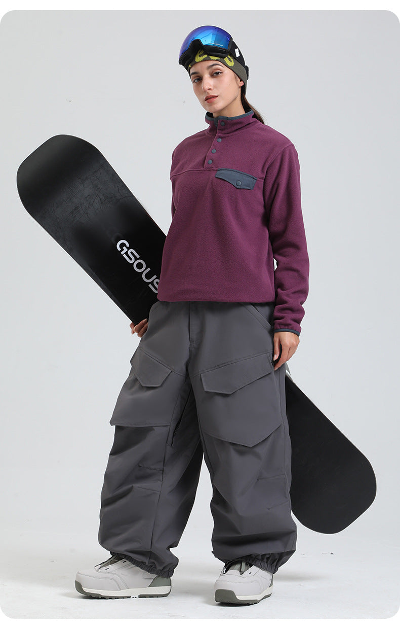 Overload Cargo Snow Pants - Unmatched Comfort & Storage for Snowboarding
