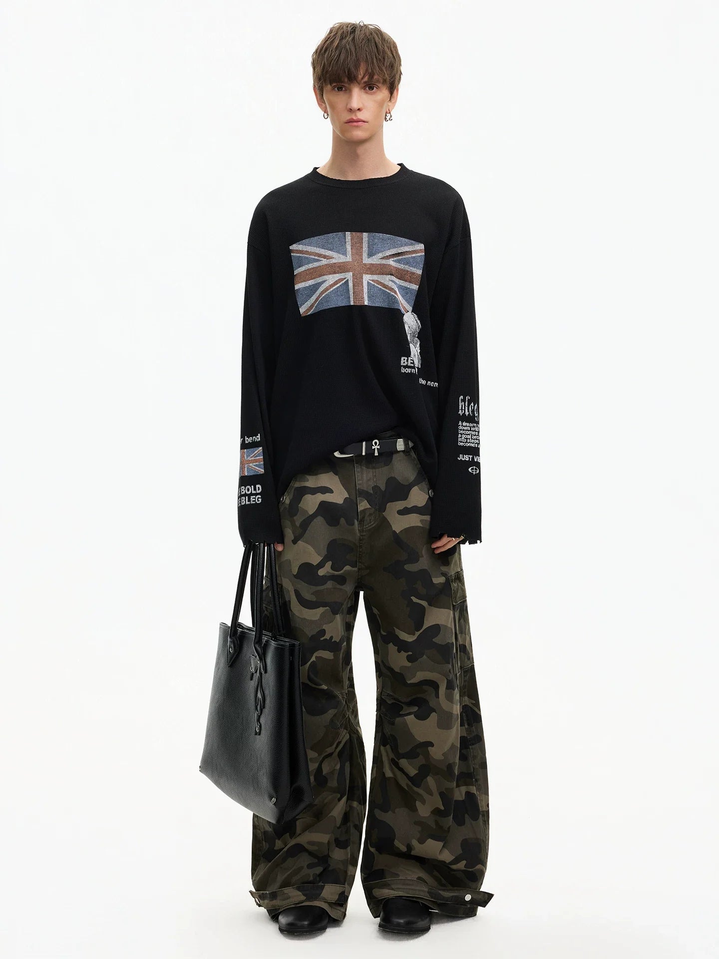 Union Wave Waffle Long-Sleeve Tee