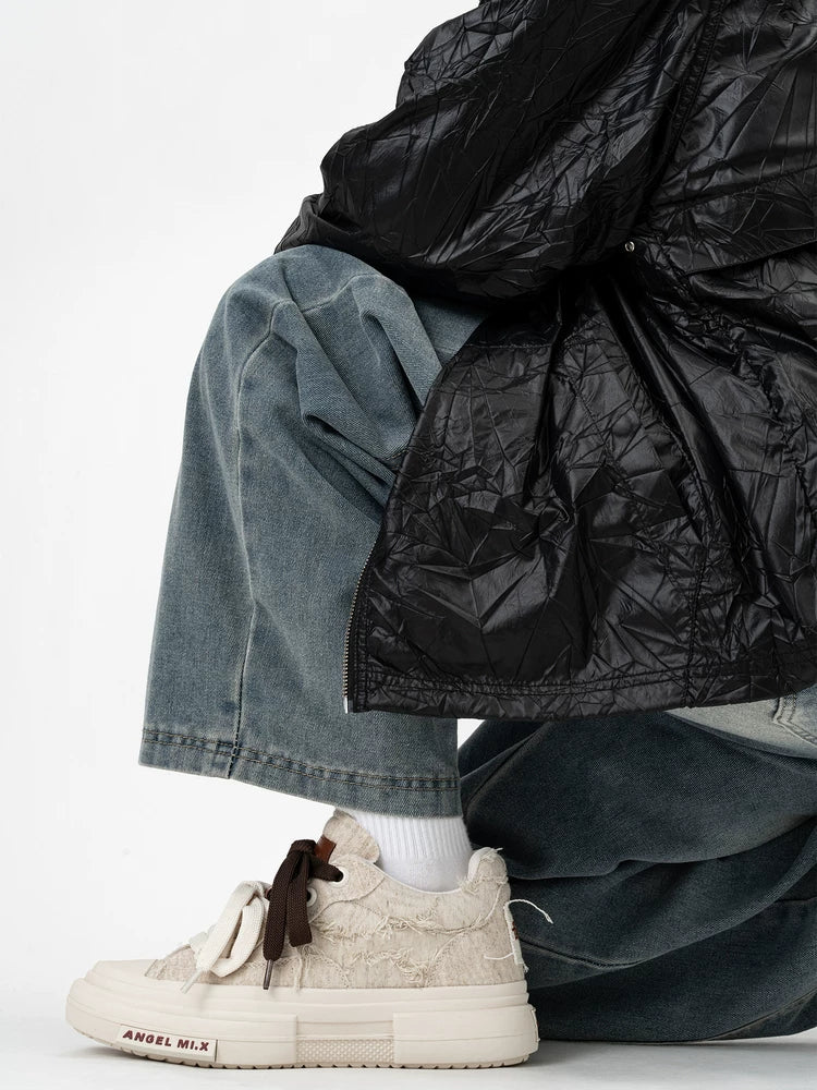 Marble Mismatch Street Sneakers