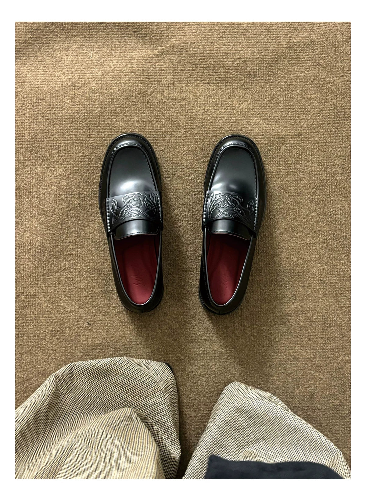 Vampire Leather Loafers - Skipkicks
