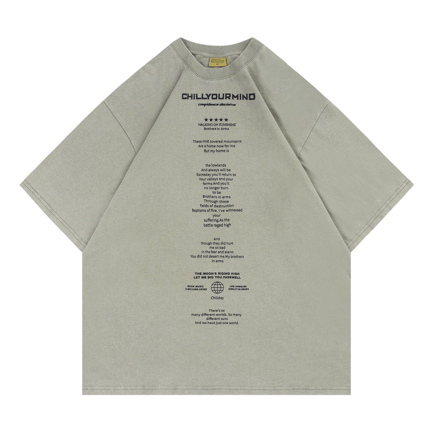 Oversize Graphic Streetwear T-Shirt