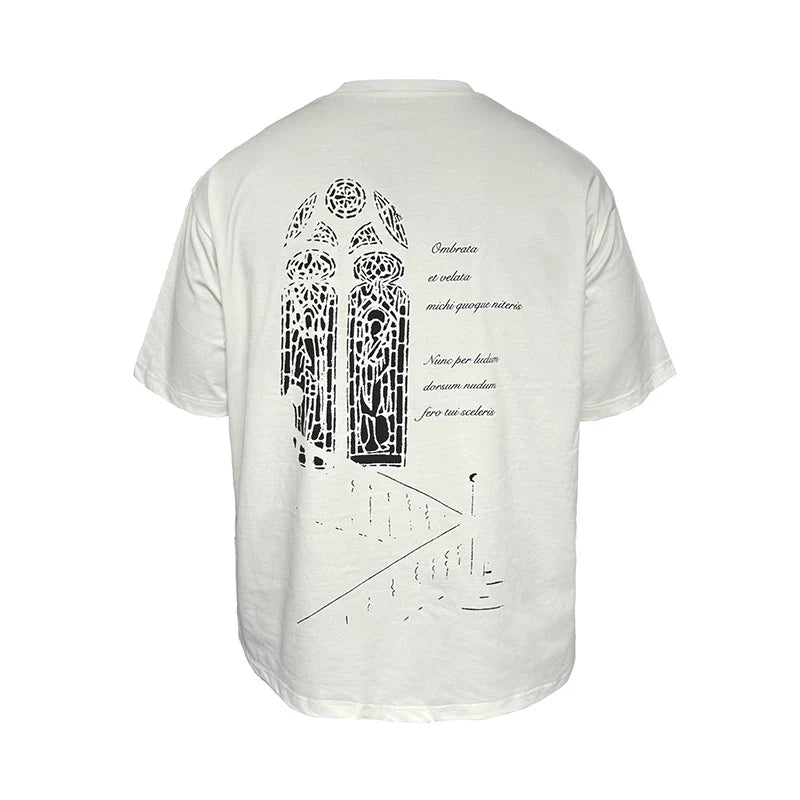 Gothic Doorway Illustration Graphic Tee