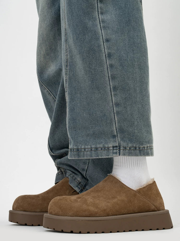 Mossridge Shearling Slip Clogs