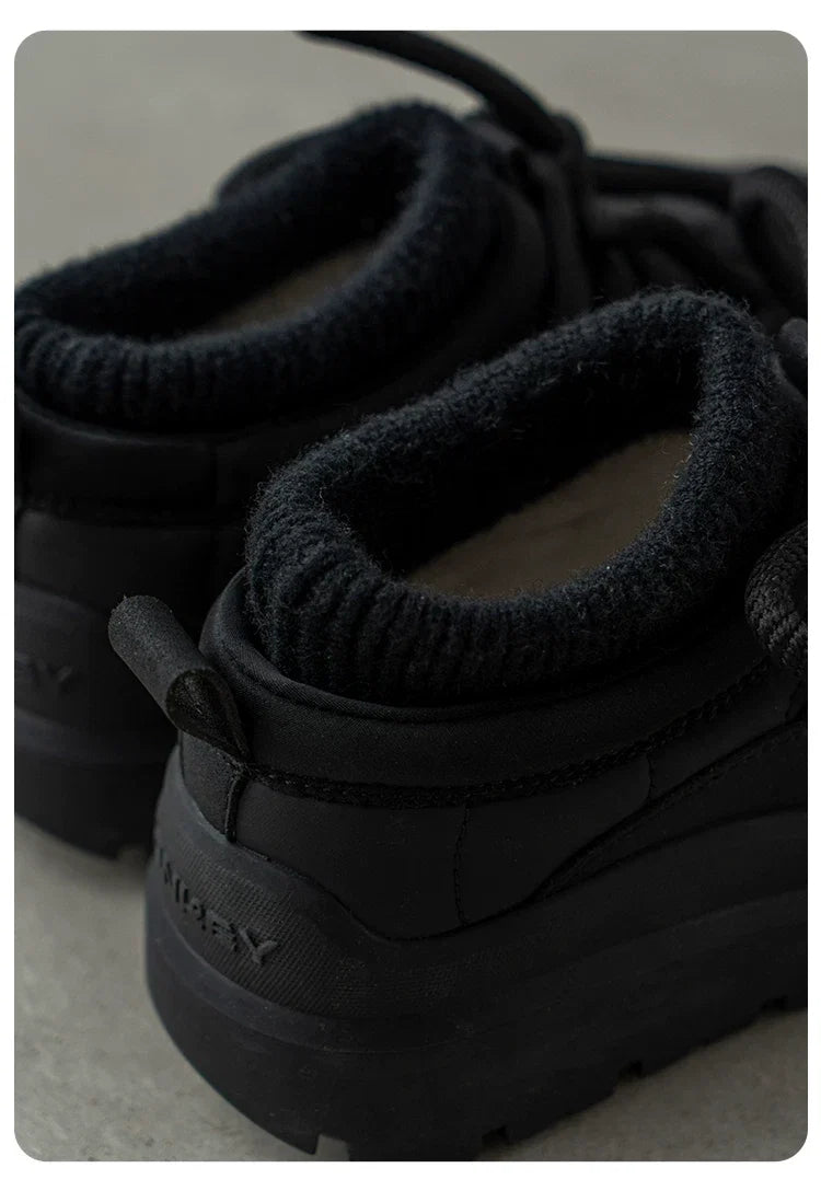 Alpine Grip Fleece-Lined Platform Sneakers