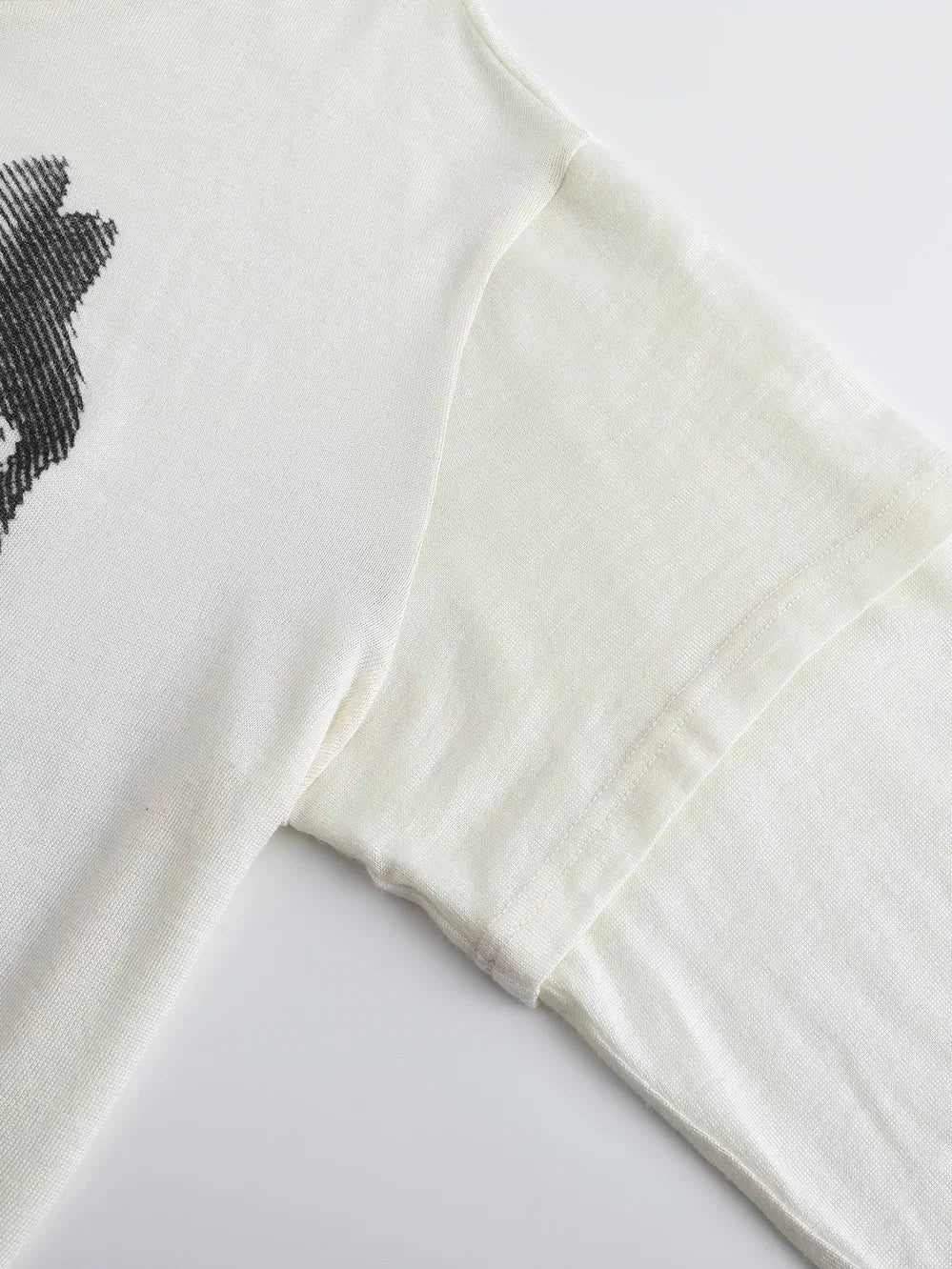 Triple Gaze Shadow Cat Long Sleeve Tee