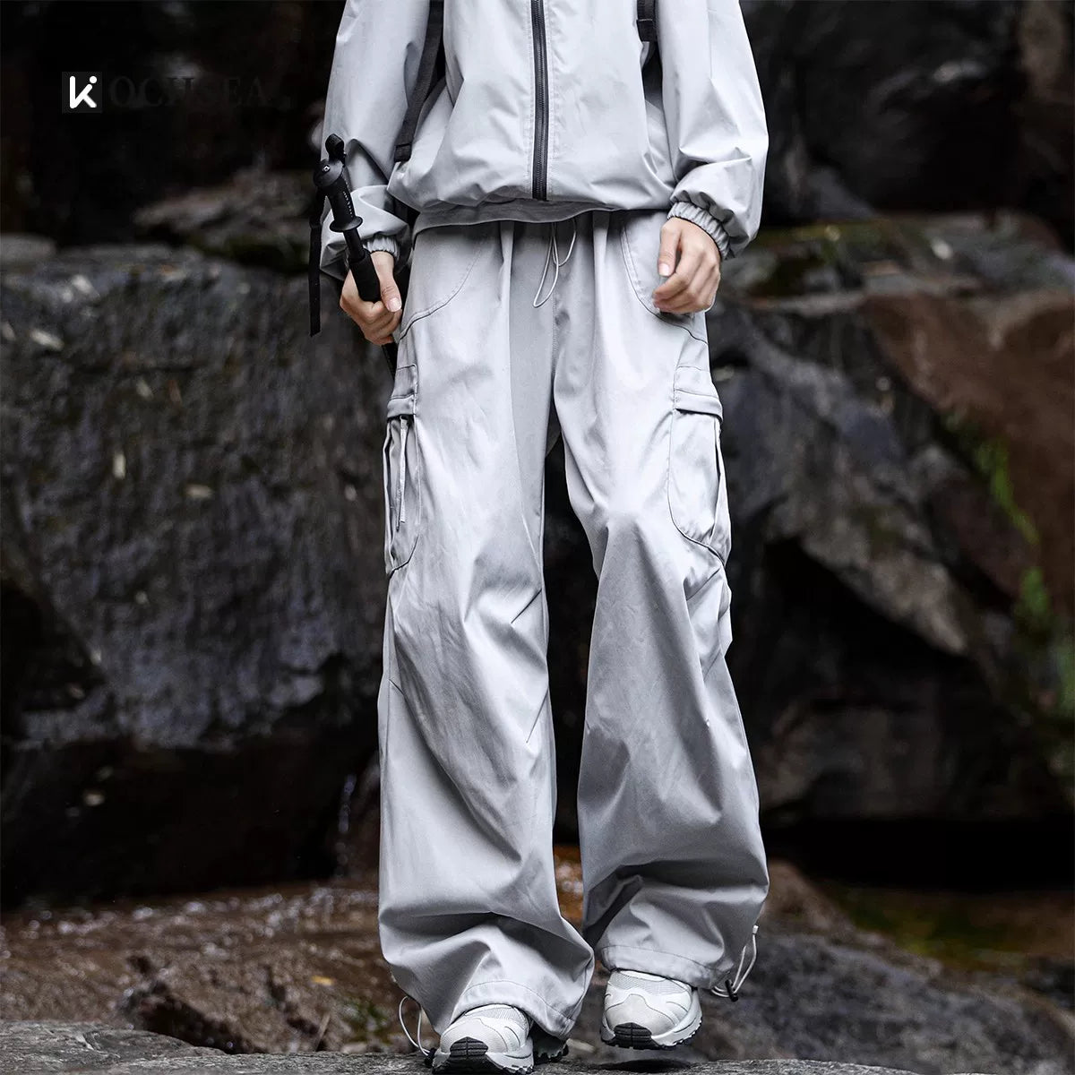 Glacier Trail Quick-Dry Wide-Leg Cargo Pants