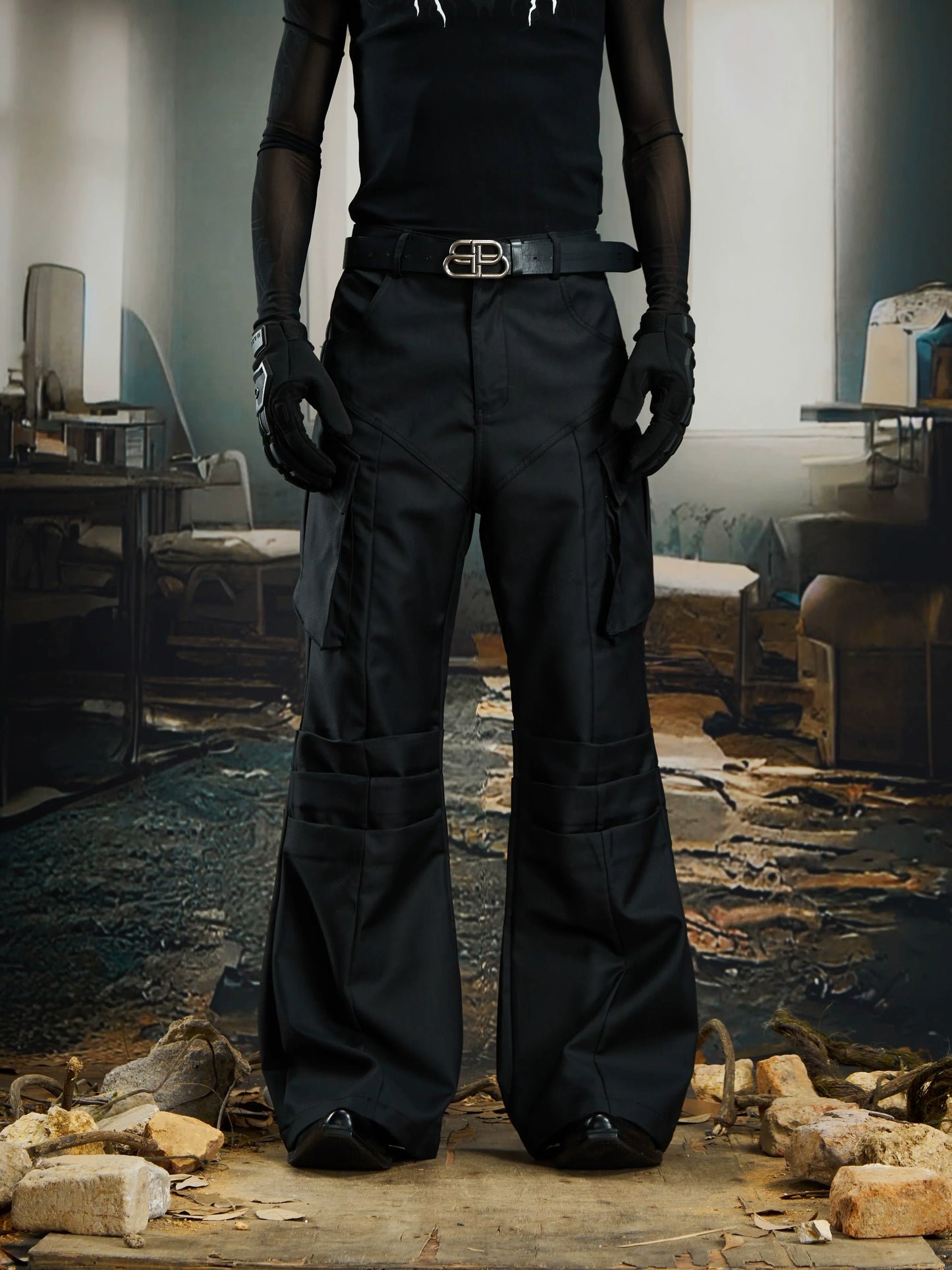 Midnight Strata Stacked Cargo Flares