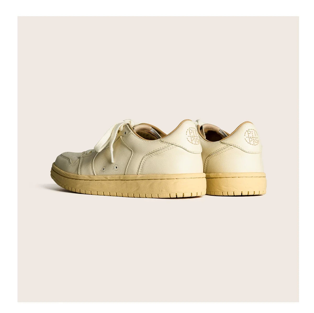 Vintage Court Cowhide Leather Sneakers - Skipkicks