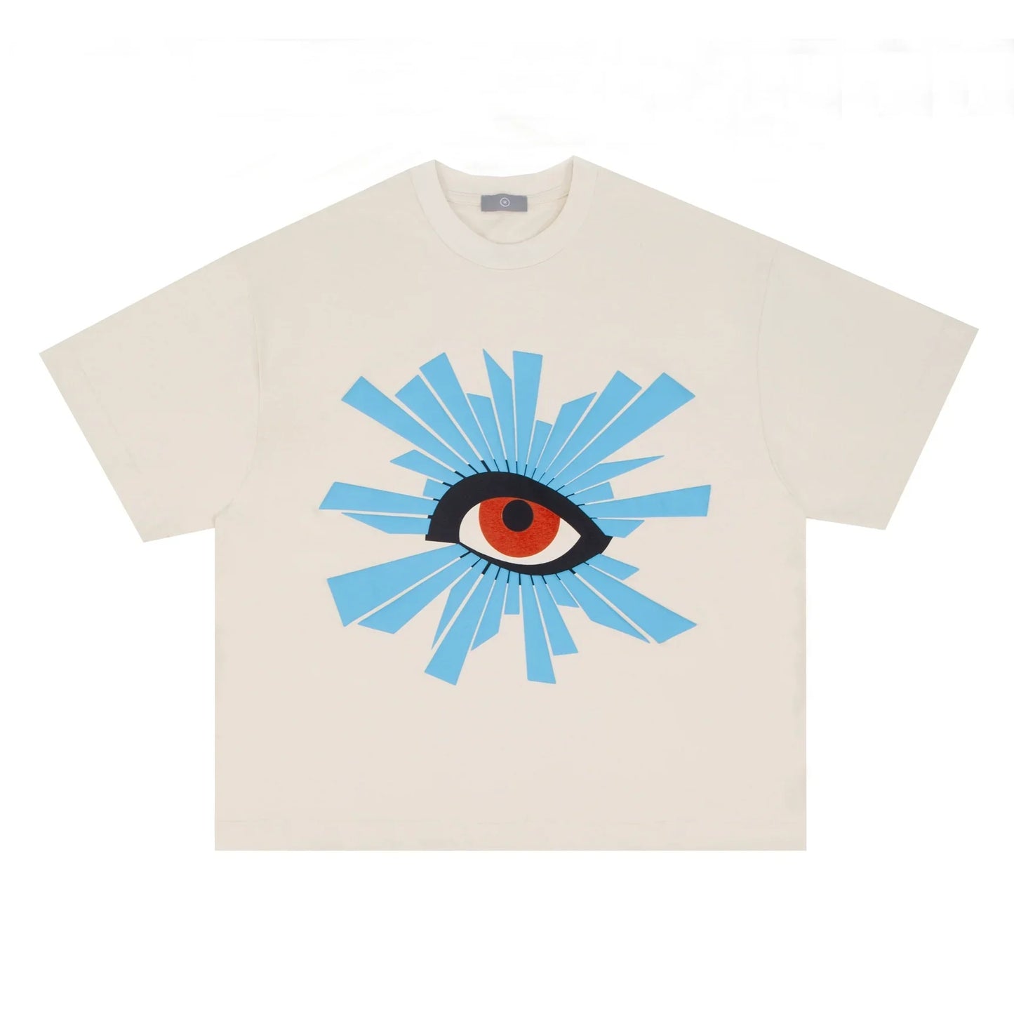 Men's Graphic Letter-Print Washed Short-Sleeve Tee