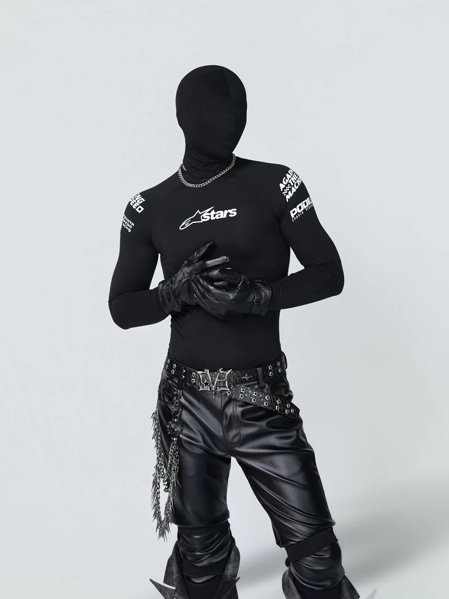 Astroline Black Apex Racing Baselayer Tee