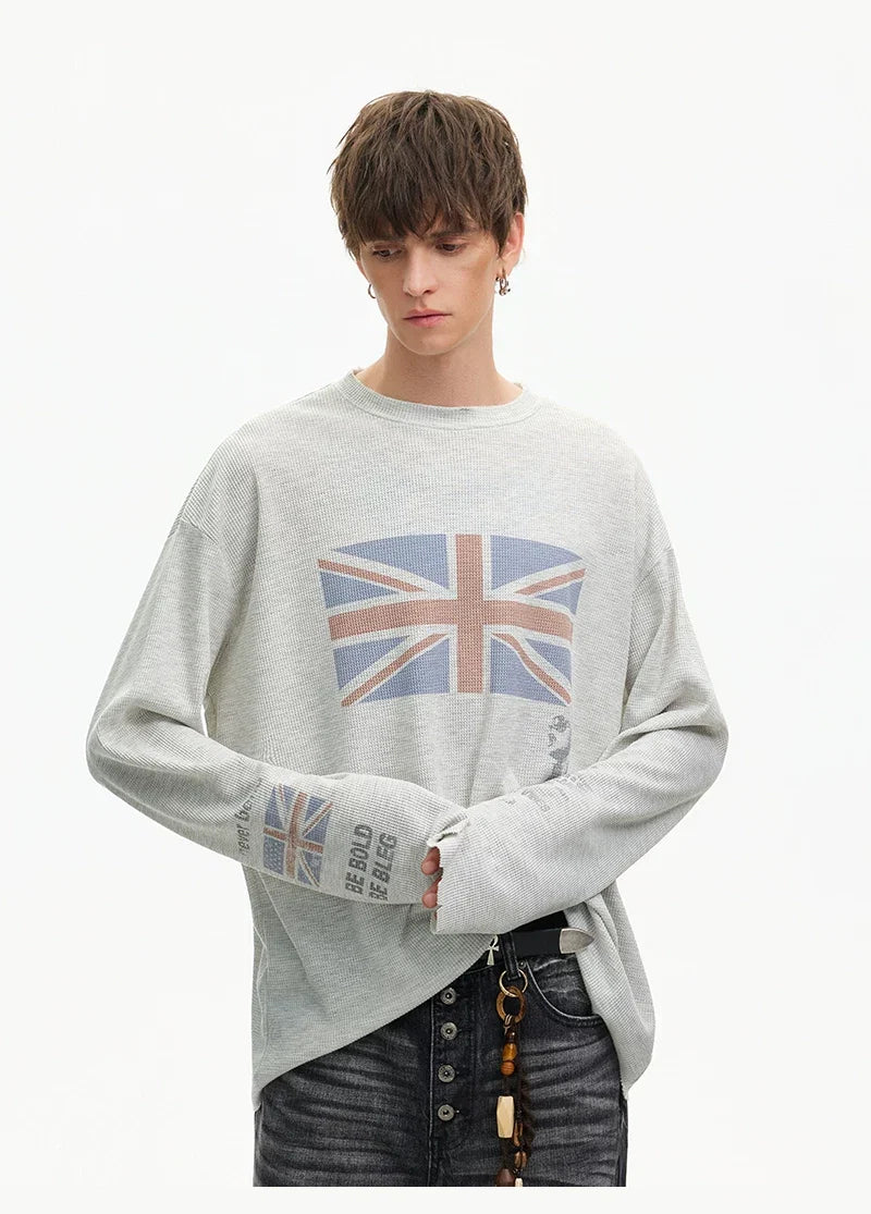 Union Wave Waffle Long-Sleeve Tee