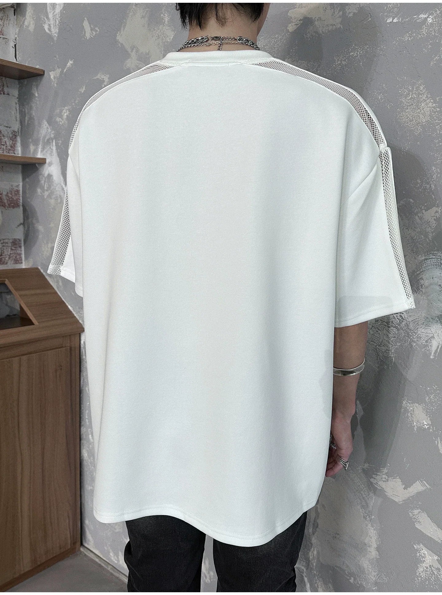 Chrome Spirit Mesh Ritual Tee