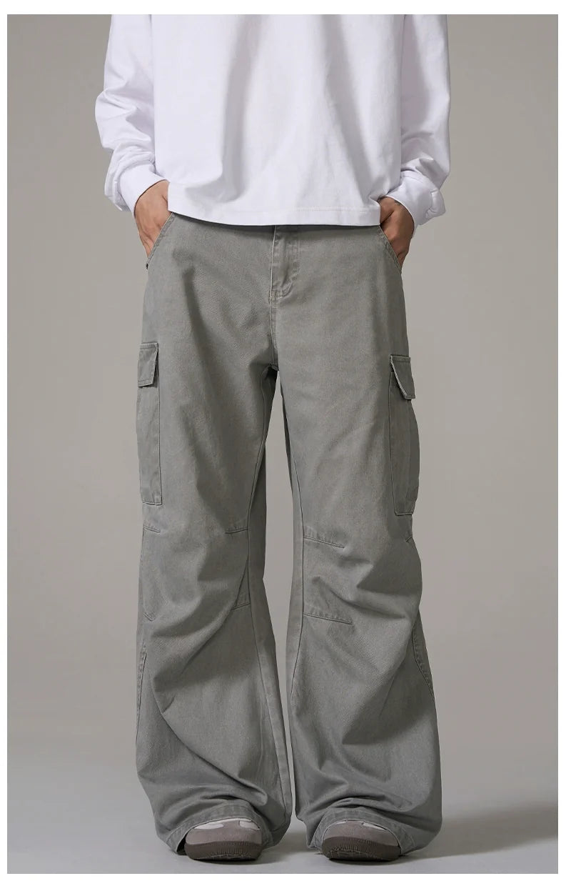 Dust Trail Wide Cargo Pants - Effortless Style Meets Comfort