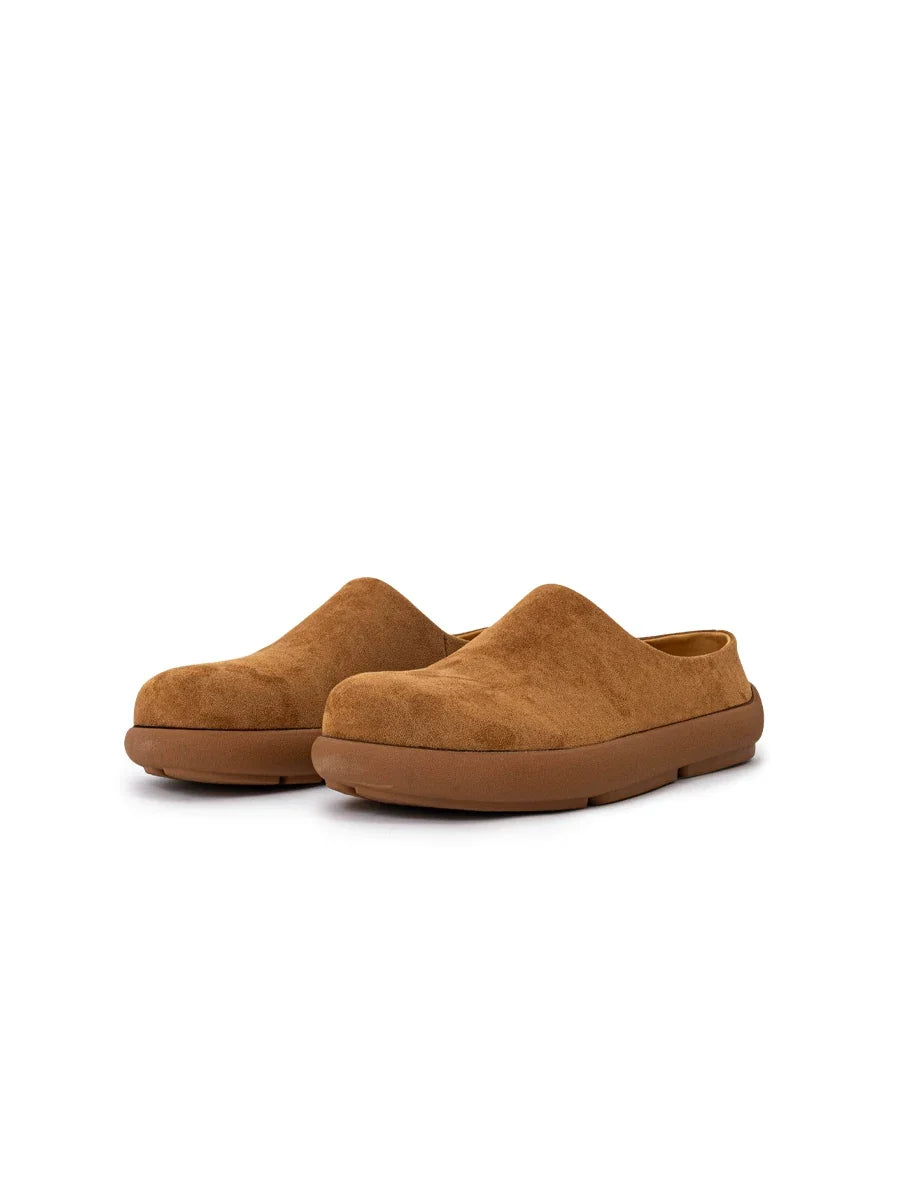 Amber Cloud Suede Clogs - Skipkicks