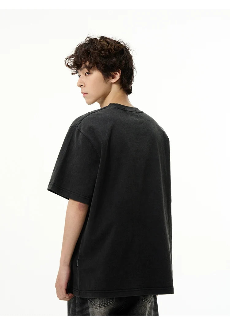 Artistic Graphic Print Oversized T-Shirt