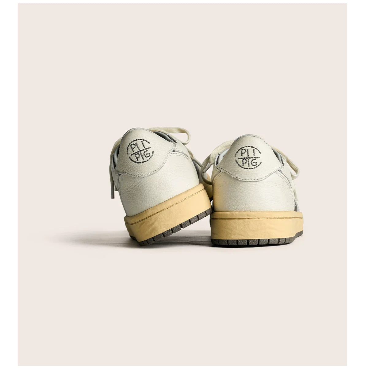 Vintage Court Cowhide Leather Sneakers - Skipkicks