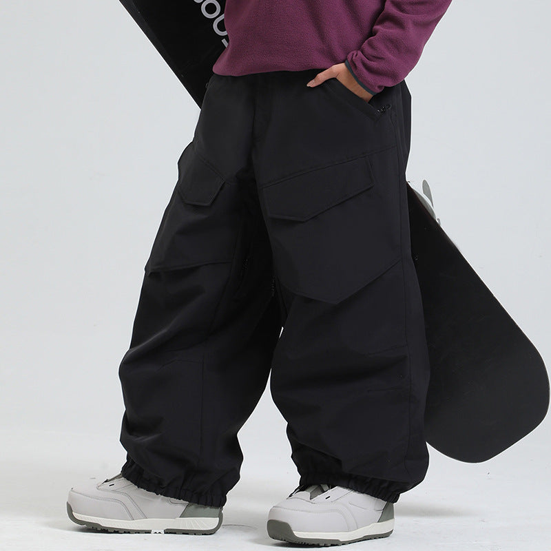 Overload Cargo Snow Pants - Unmatched Comfort & Storage for Snowboarding