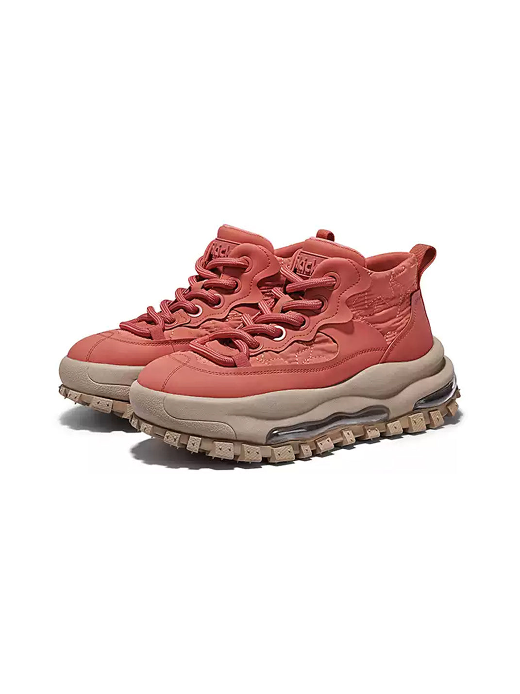 Black Trail Platform Outdoor Sneakers - Skipkicks
