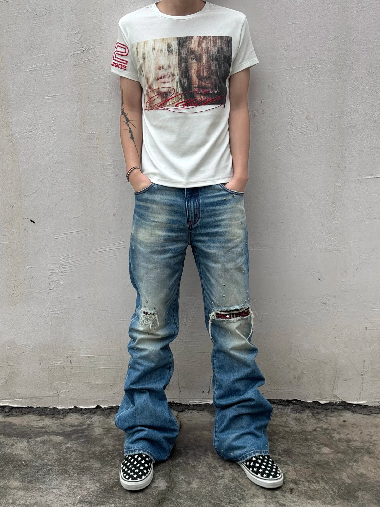Twin Glare Portrait Graphic Tee