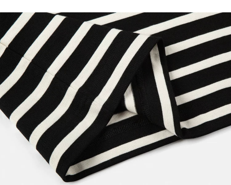 Monoline Striped Box Tee