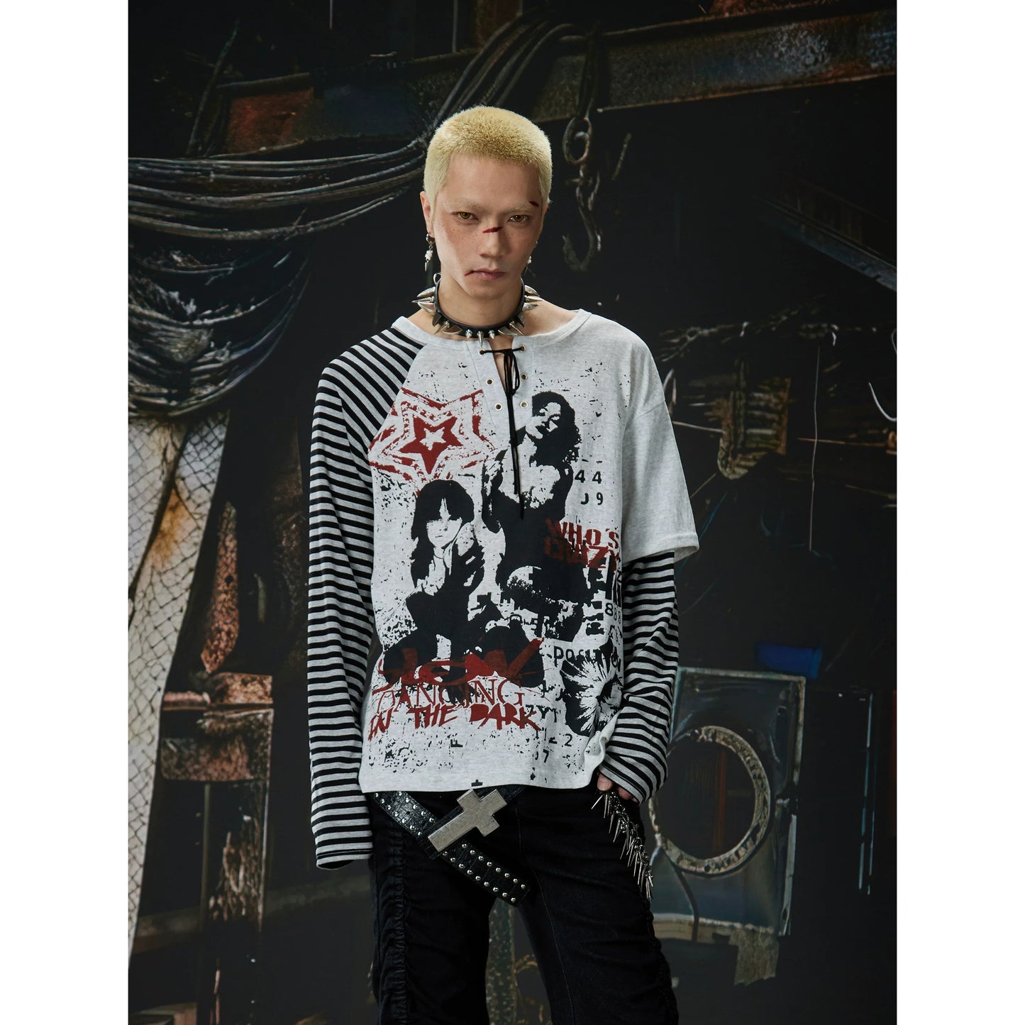 Riot Laced Revolt Graphic Layered Tee