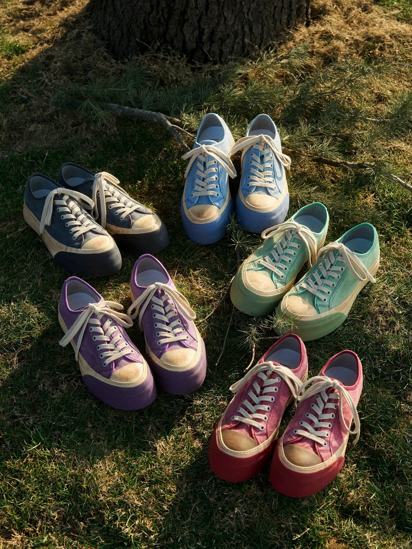 Retro Canvas Platform Sneakers - Skipkicks