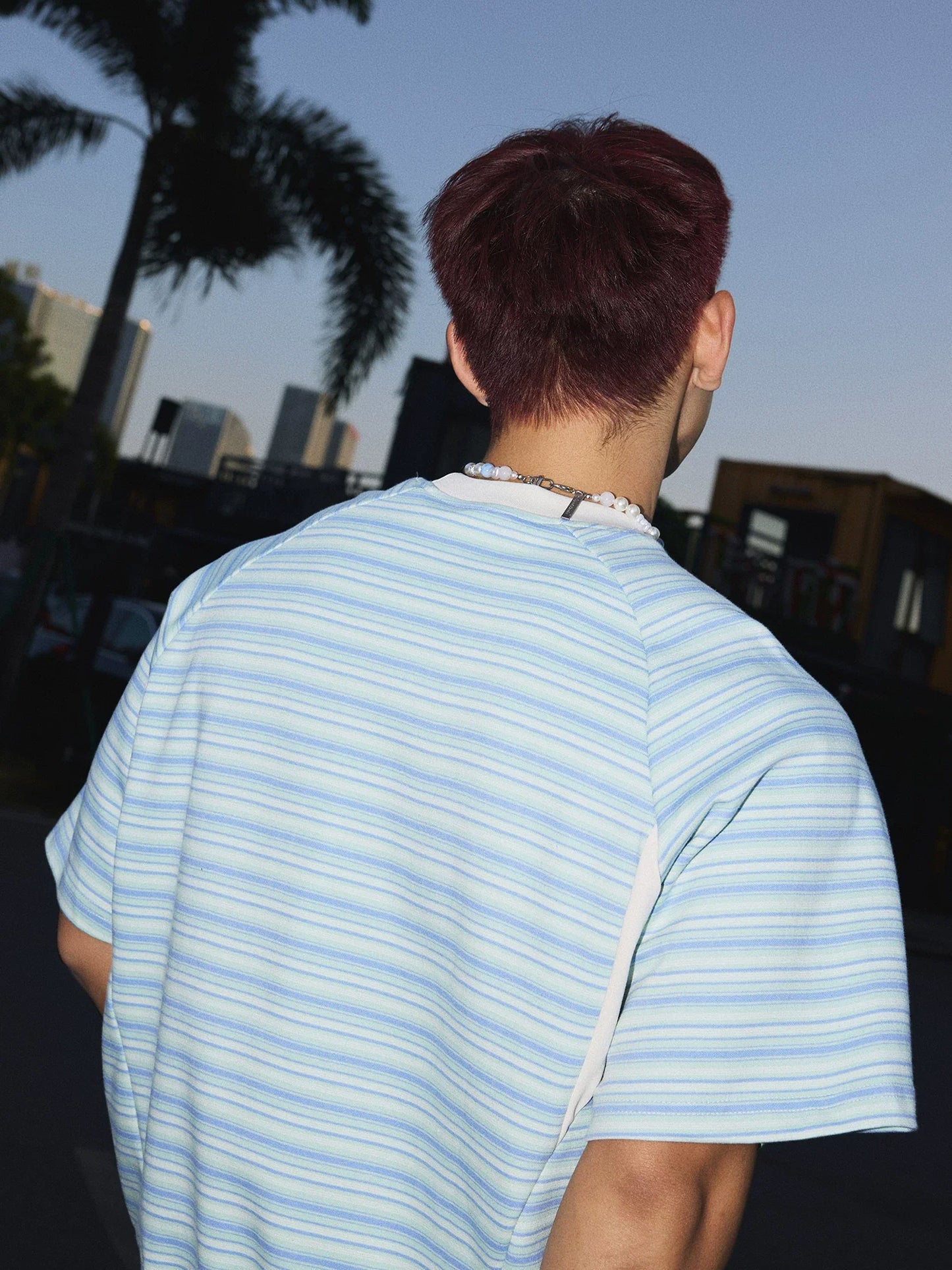 Skyline Ripple Stripe Tee