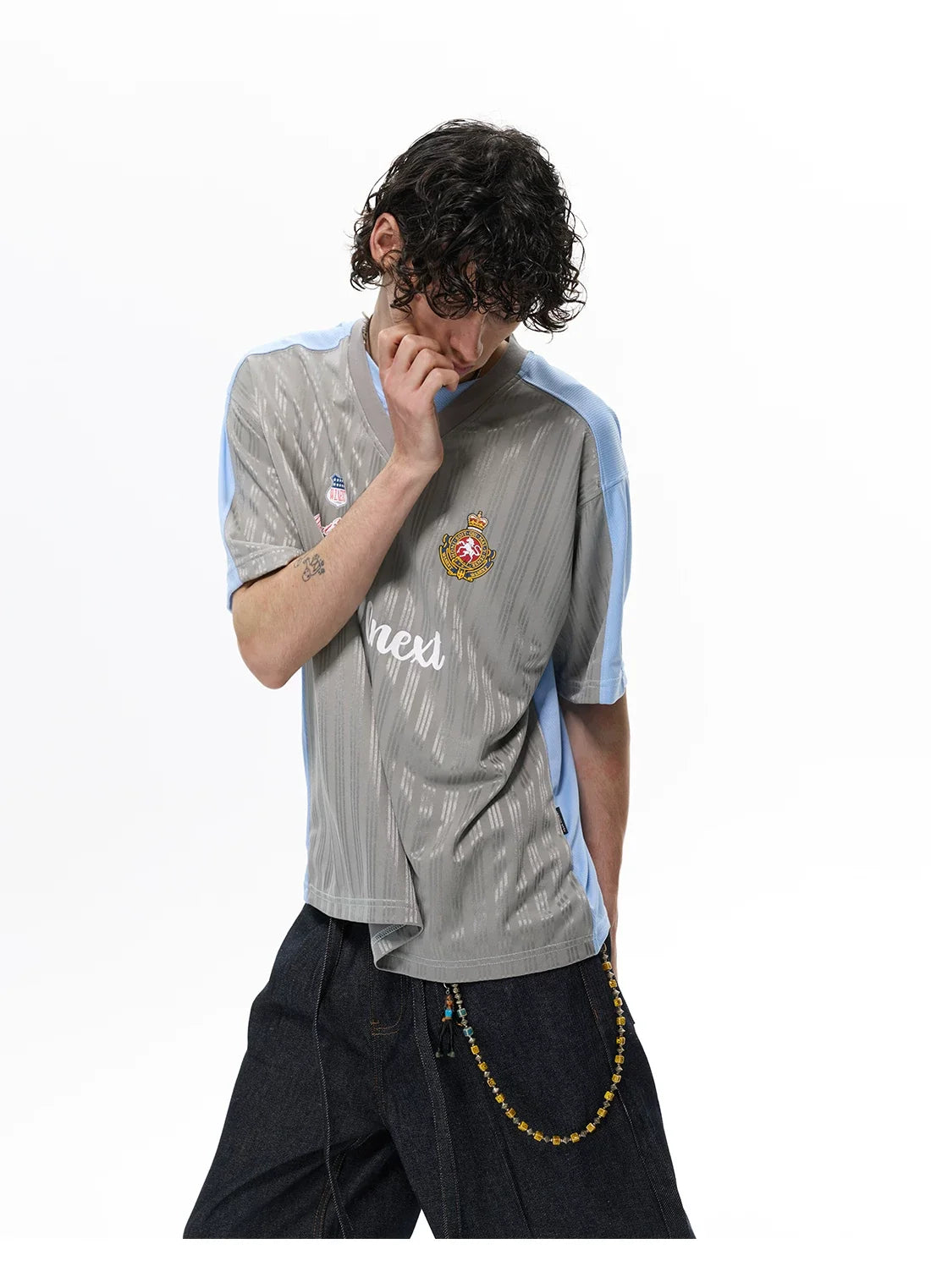 Silver Crest Pitch Jersey Tee