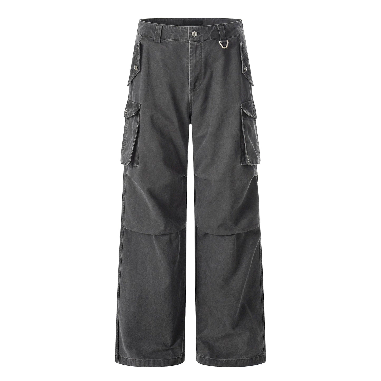 Carbon Stack Cargo Wide Pants