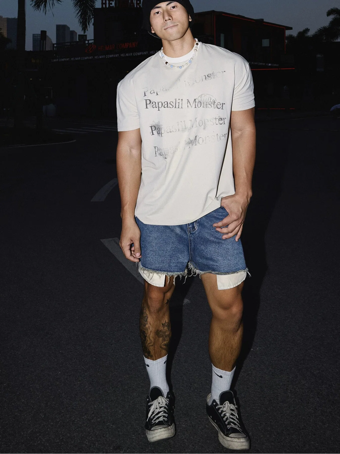 Faded Logo Oversized Tee