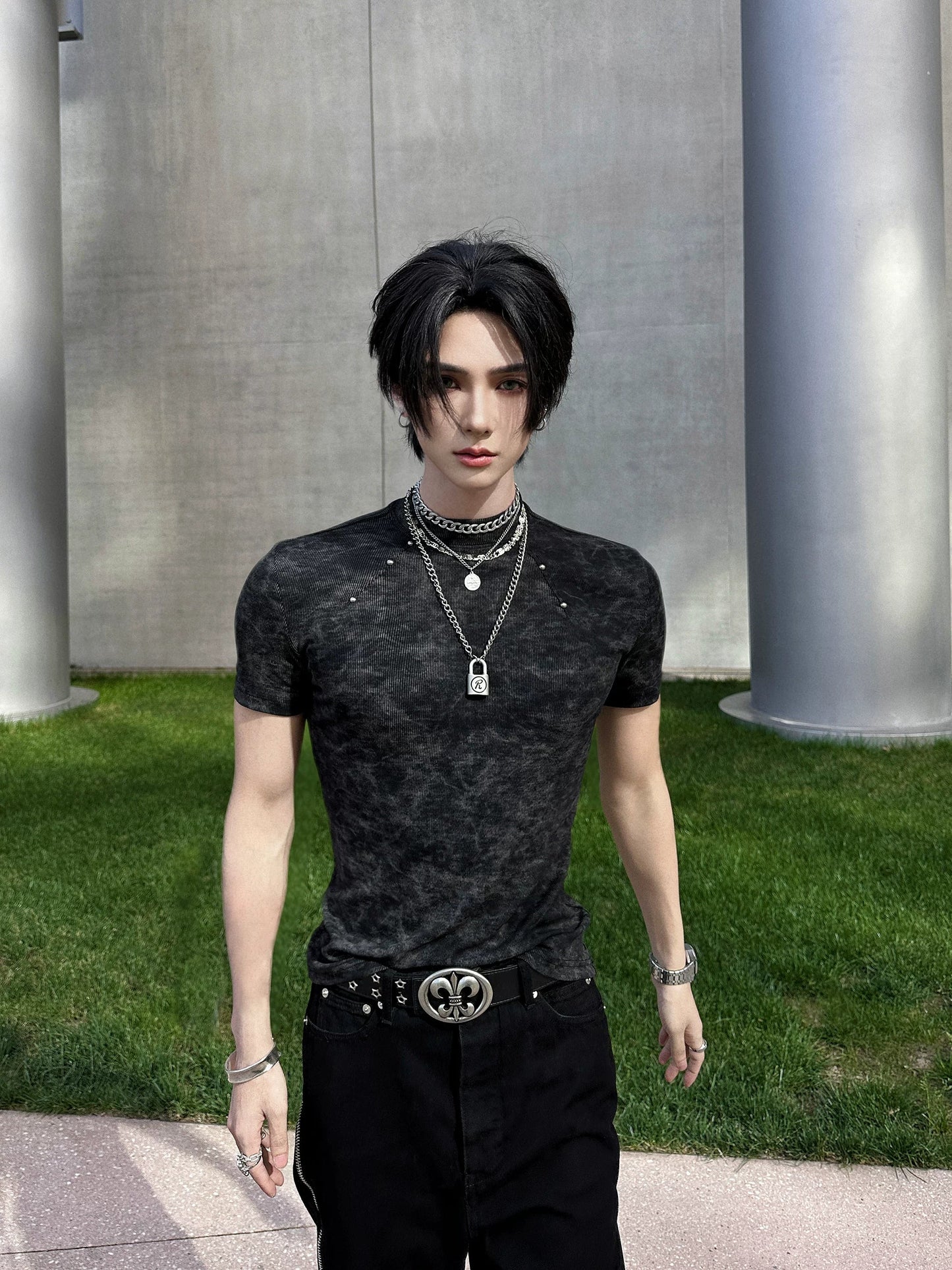 Shadow Fade Alloy-Ring Tee