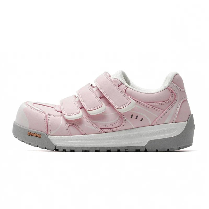 EuroPack Triple‑Strap Color Sneakers - Skipkicks