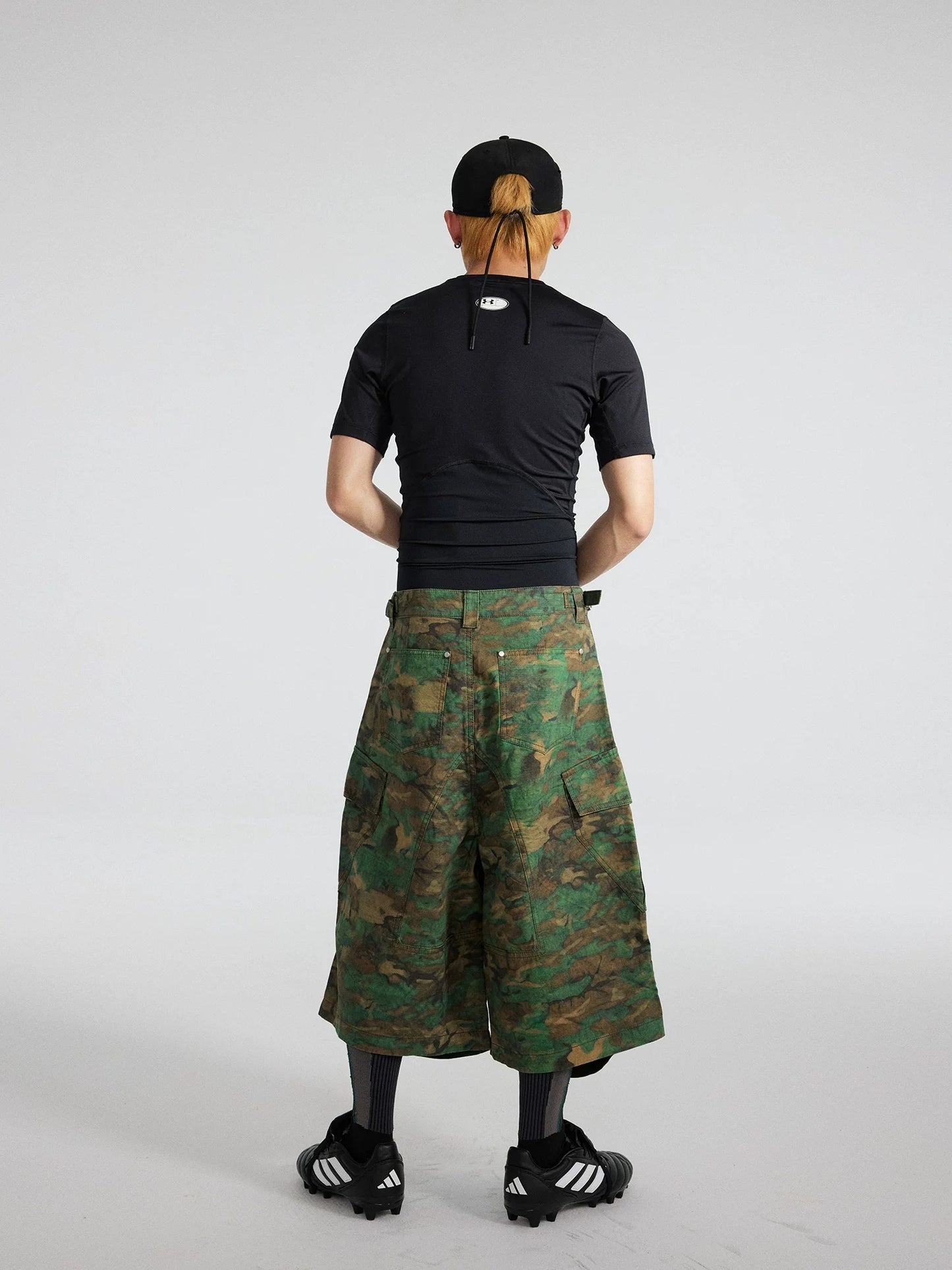 Timberfall Tiered Camo Cargo Shorts