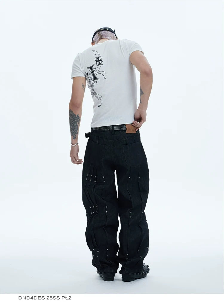 Tattoo Graphic Fitted T-Shirt