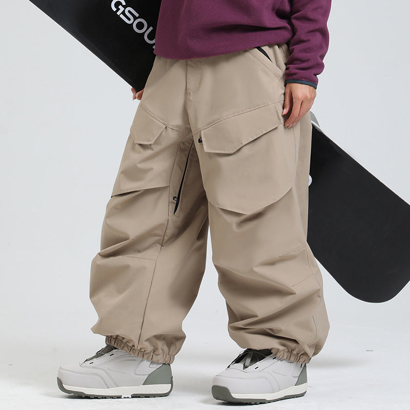 Overload Cargo Snow Pants - Unmatched Comfort & Storage for Snowboarding