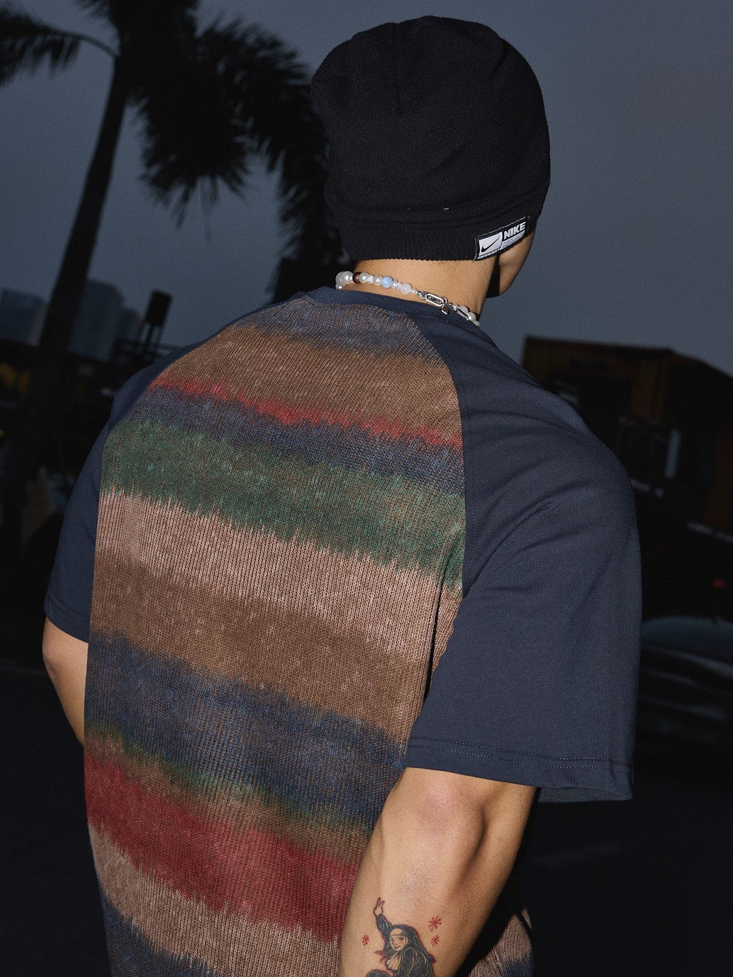 Midnight Canyon Gradient Knit Tee
